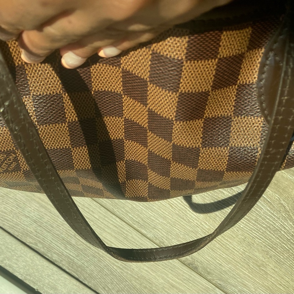100% Authentic Louis Vuitton Never Full GM Damier - Picture 15 of 16